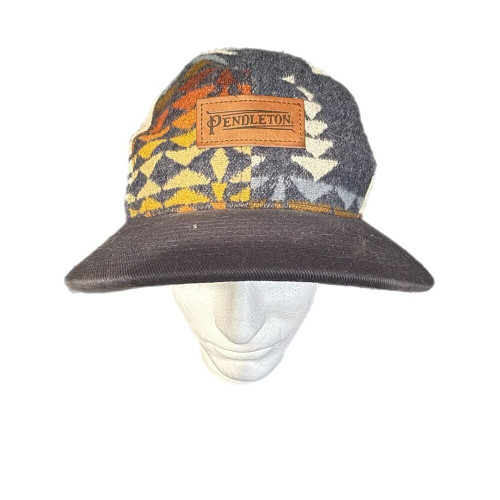 PENDLETON Adjustable Strapback Aztec Wool Cap Hat - image 1